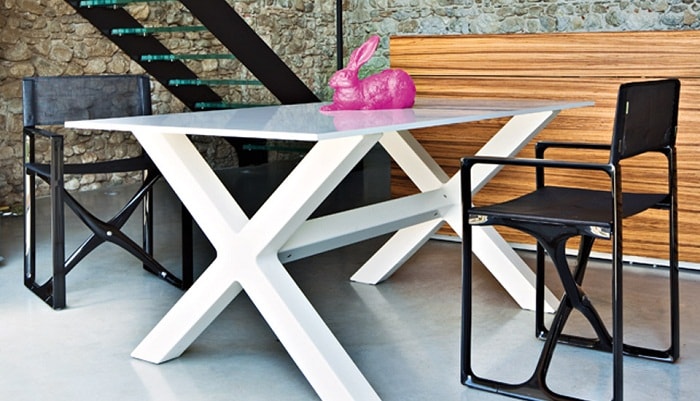 Banquete Outdoor Table by Serralunga Furniture Tables